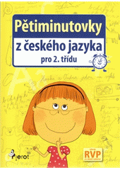 kniha Pětiminutovky český jazyk 2. třída, Pierot 2012