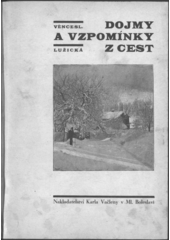 kniha Dojmy a vzpomínky z cest, Karel Vačlena 1926