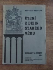 kniha Čtení z dějin starého věku, Pokorný a spol. 1933