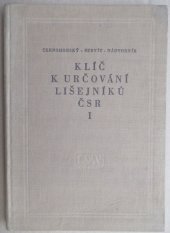 kniha Klíč k určování lišejníků ČSR. 1. díl, Československá akademie věd 1956