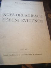 kniha Nová organisace účetní evidence, Min. financí 1952