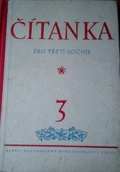 kniha Čítanka pro třetí ročník všeobecně vzdělávacích škol, SPN 1959