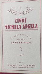 kniha Život Michela Angela, B. Kočí 1922