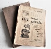 kniha Domácí zahrada, Dadák 1906