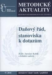 kniha Daňový řád, stanoviska k dotazům, Svaz účetních 2010