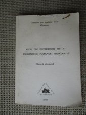 kniha Kurs pro instruktory metod přirozeného plánování rodičovství Sborník přednášek, Zvon 1990