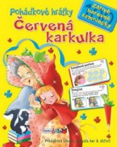 kniha Červená karkulka pohádkové hrátky : zářivě barevné samolepky, Rebo 2011