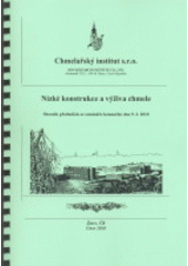 kniha Nízké konstrukce a výživa chmele sborník přednášek ze semináře konaného dne 9.2.2010, Petr Svoboda 2010