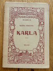 kniha Karla, Jindřich Bačkovský 1928