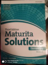 kniha Oxford maturita support third edition maturita solutions elementary workbook , Eva Paulerová 2018