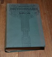 kniha Nouveau dictionnaire illustré Simon 1937 Simon 1937, R. Simon 1937