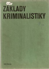 kniha Základy kriminalistiky [učebnice pro právnické fakulty], Naše vojsko 1976