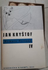 kniha Jan Kryštof celá sada - 4 díly, Kvasnička a Hampl 1935