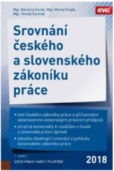 kniha Srovnání českého a slovenského zákoníku práce, Anag 2018