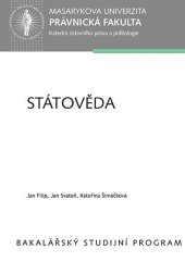 kniha Státověda, Masarykova univerzita, Právnická fakulta, katedra ústavního práva a politologie 2015