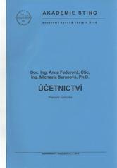 kniha Účetnictví pracovní pomůcka, Sting 2010