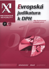 kniha Evropská judikatura k DPH, Svaz účetních 2009