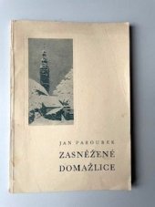 kniha Zasněžené Domažlice 20 obrázků s textem, Městské museum 1935