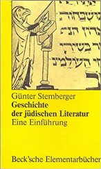 kniha Geschichte der jüdischen Literatur Eine Einführung, C. H. Beck 1977