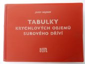 kniha Tabulky krychlových objemů surového dříví Určeno pracovníkům v dřevařském prům., les. hosp., v dolech, stavebnictví a ve všech ostatních odvětvích, v nichž se používá surového dříví, SNTL 1959