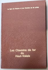 kniha Les chemins de fer du Haut-Valais, Revue du Rail 1975