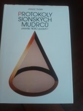 kniha Protokoly sionskych mudrců  Pravda nebo podvrh?,   1996