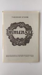 kniha Immensee Novelle, Schulverlagsanstalt für Böhmen und Mähren 1943
