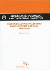 kniha Valenční slovník Pražského závislostního korpusu PDT-Vallex, Ústav formální a aplikované lingvistiky 2011