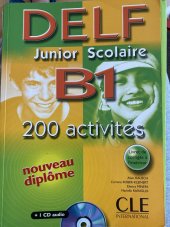 kniha DELF B1 Junior Scolaire, CLE international 2006