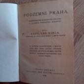 kniha Podzemní Praha dobrodružné romanetto z hlubin a bludiště pražského podsvětí, Zlatý kůň 1995