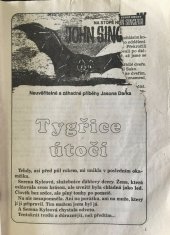 kniha Tygřice útočí neuvěřitelné a záhadné příběhy Jasona Darka, MOBA 1999