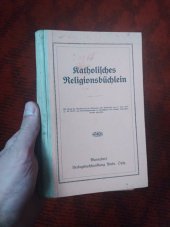 kniha Katholisches Religionsbüchlein für die unteren Klassen der Volksschule, Adolf Diessner & Sohn 1940