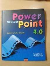 kniha Microsoft PowerPoint 4.0 Základní příručka uživatele , Computer Press 1998