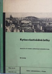 kniha Kytice vlastivědné četby. Díl druhý, Státní nakladatelství 1934