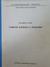 kniha Vybrané kapitoly z pediatrie, Univerzita Komenského 1993