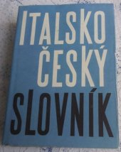 kniha Italsko-český slovník, SPN 1972