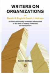 kniha Writers on Organizations An invaluable, readily accesible introduction to the ideas of leading authorities on management, Penguin Books 2007