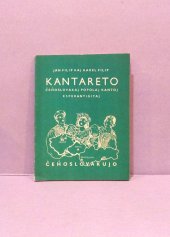 kniha Kantareto ĉeĥoslovakaj popolaj kantoj esperantigitaj, Fr. Buhr 1948