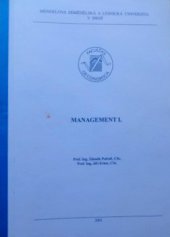 kniha Management I., Mendelova zemědělská a lesnická univerzita 2002