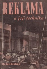 kniha Reklama a její technika, Orbis 1946