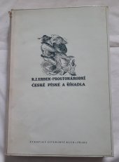 kniha Prostonárodní české písně a říkadla, J.Horák pro členy Evropského literárního klubu v Praze 1937