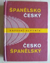 kniha Španělsko-český, česko-španělský kapesní slovník, SPN 1976