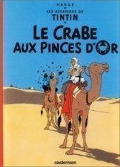 kniha Tintin 9. - Le crabe aux pinces d´or, Casterman 1993