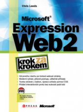 kniha Microsoft Expression Web 2 krok za krokem, CPress 2009