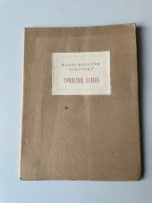 kniha Tyrolské elegie, V.A. Vimr 1945