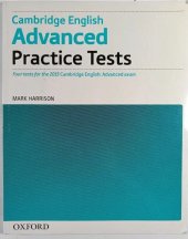 kniha Cambridge English Advanced Practice Tests, Oxford University Press 2019