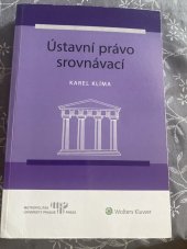 kniha Ústavní právo srovnávací , Wolters Kluwer 2020