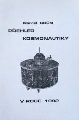 kniha Přehled kosmonautiky v roce 1992, Hvězdárna a planetárium hl. m. Prahy 1994