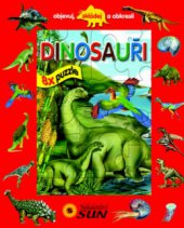 kniha Dinosauři 8x puzzle, Sun 2011