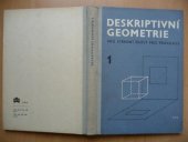 kniha Deskriptivní geometrie pro střední školy pro pracující. 1. díl, SPN 1962